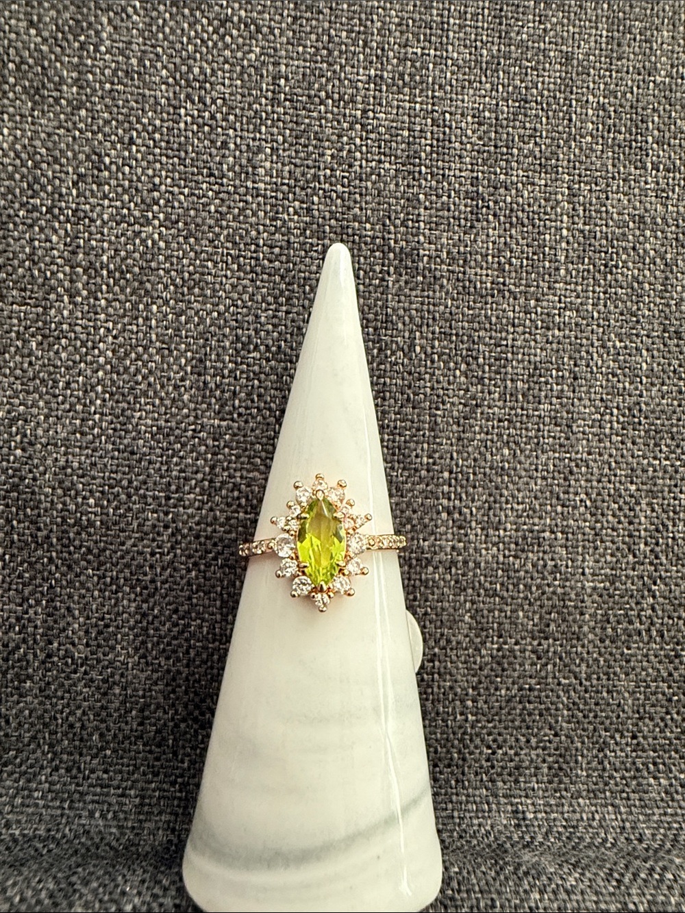 Bomb party August Birthday ring Size 8
